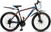 Велосипед PULSE MD4000 26" (2022) черно-оранжевый-синий